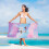 Strandhanddoek met vlinderdesign, strandkussen 8