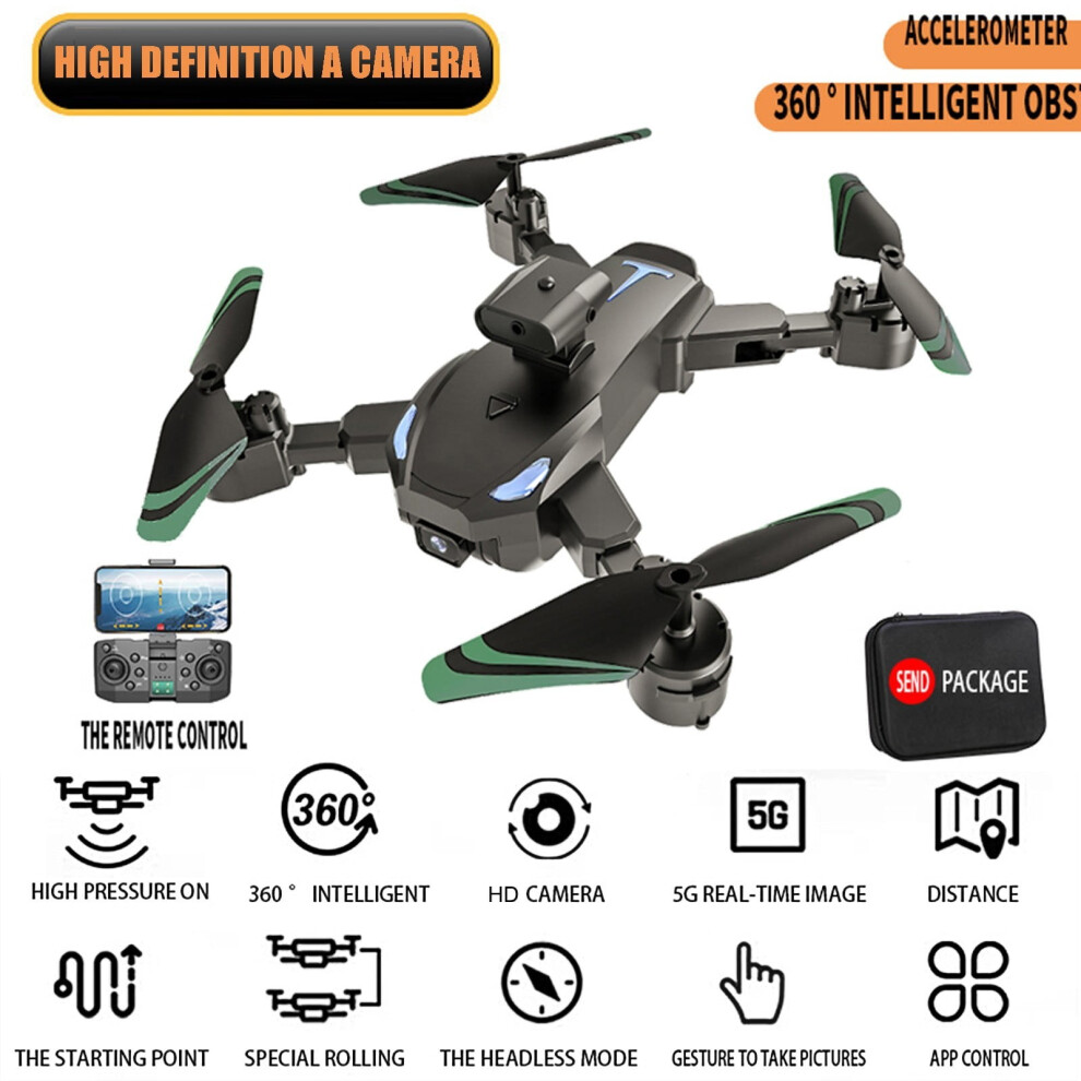 Valseel Foldable Drone With Obstacle Avoidance And Hd Camera 908436309394