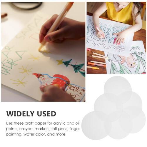 Drawing Paper Cardstock Thick White 40 Sheets 2