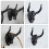 Decorative Hat and Towel Hook for Door or Wall 6