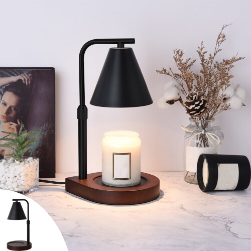 Electric Candle Warmer Lamp Adjustable Brightness 1pc