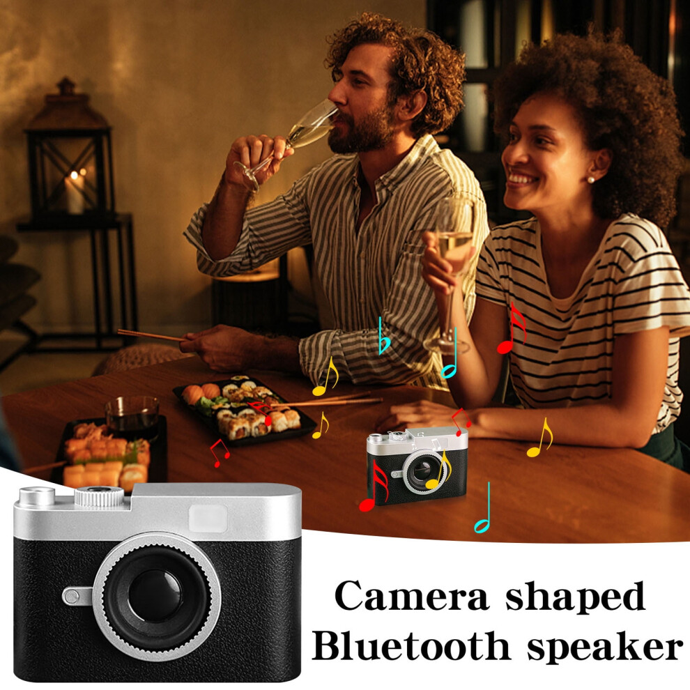Valseel Bluetooth Speaker Retro Portable With Subwoofer 908436971522