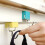 Magnetic Hook Coat Hanger Shelf Blue 2