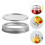 Metall lufttäta masonburklock 18 set 5