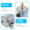 Pavo Gramophone Motor Replacement Metal Motor Silver 5