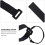 Yoga Mat Tie Strap Black 12 PCS 8