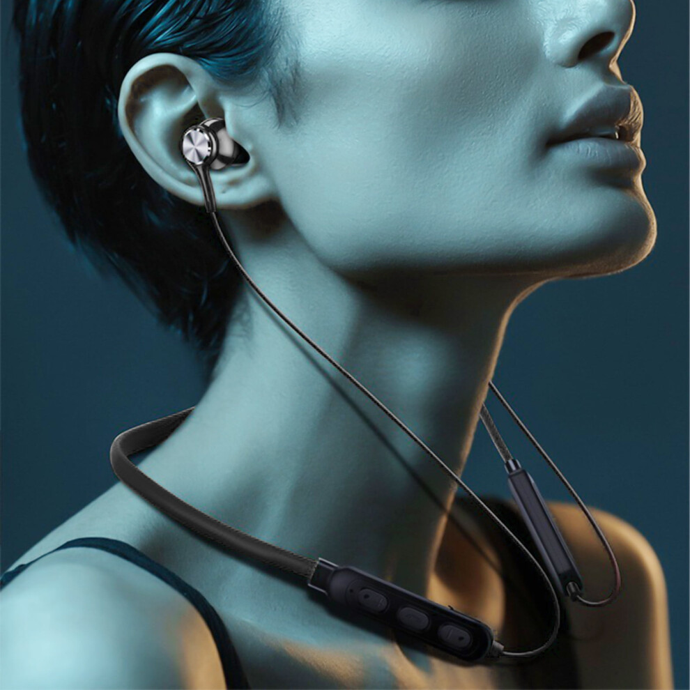 Ozmmyan Bluetooth Neckband Headphones With Noise-Cancelling 971050858470