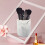 Ceramic Marble Utensil Holder Home Office Organizer 2