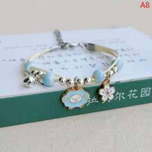 Pulseira de coelho de desenho animado para meninas e crianças A8