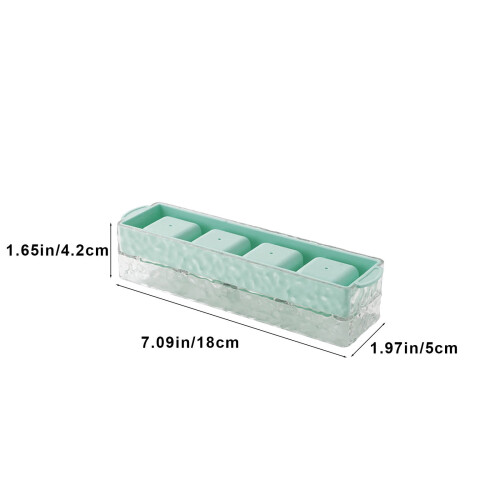 Ice Maker Home Food Grade Four Compartment Glacier Pattern 2