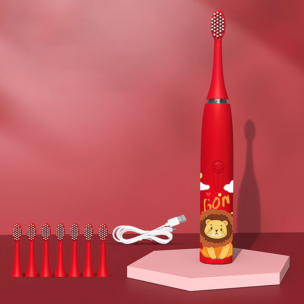 Electric Toothbrush with Soft Bristles and Small Brush Head