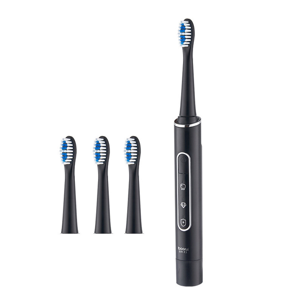 Electric Toothbrush for Adults with 4 Brush Heads and 6