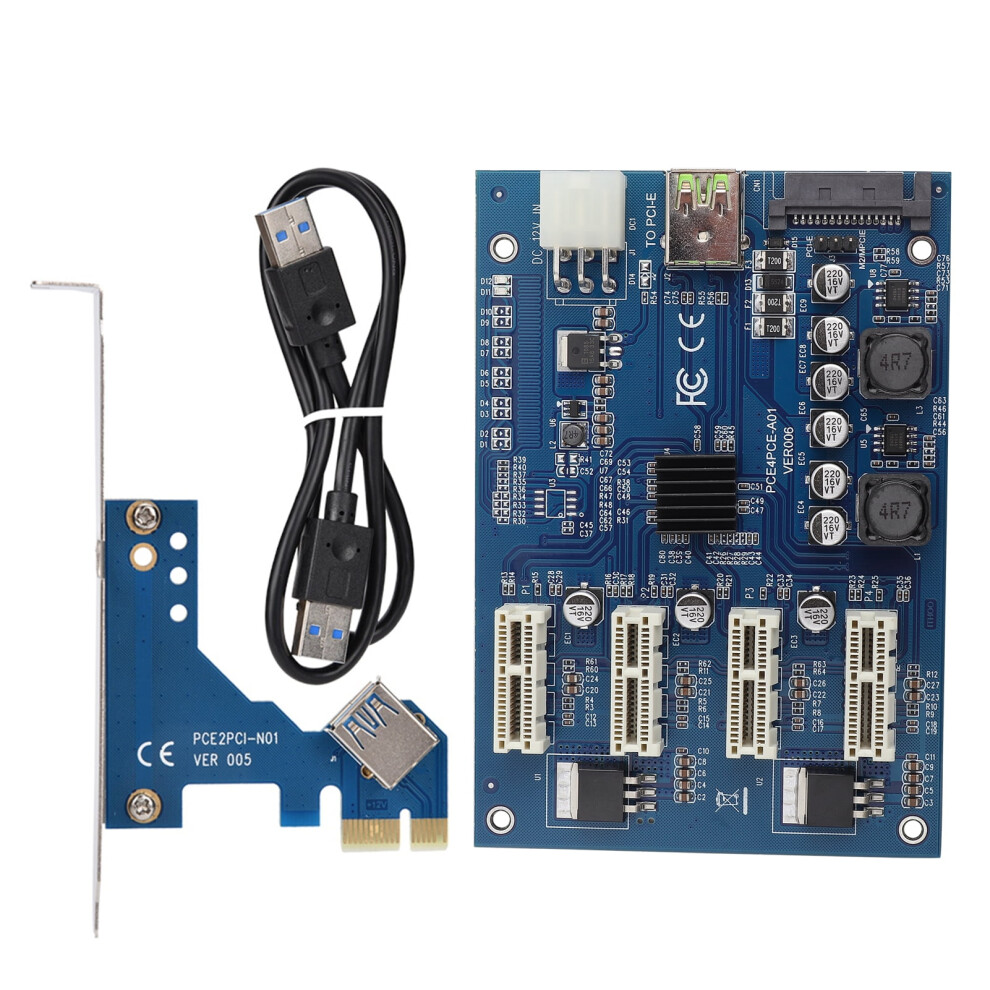 Pcie Adaptador De Expansiã³N 1X A 4X Usb 3.0 971050877631