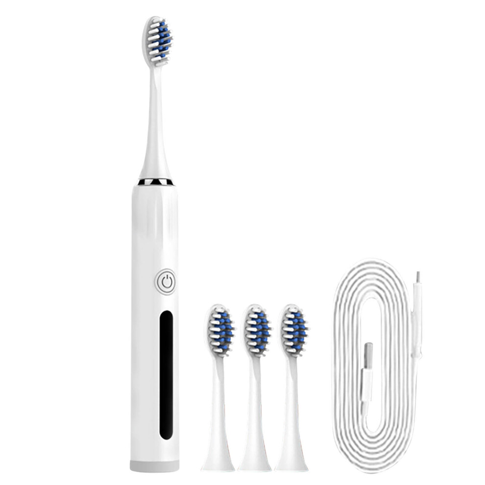 Electric Toothbrush USB Rechargeable Adult 1pc