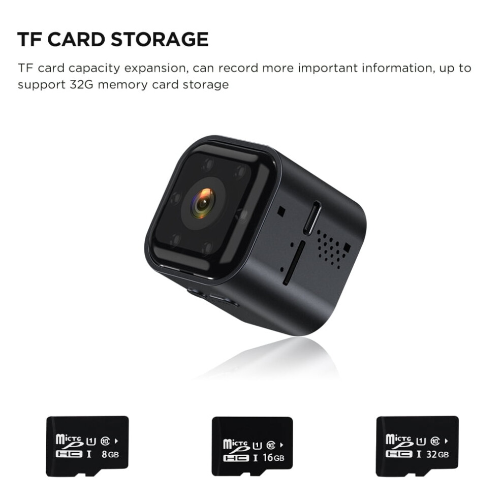 Mini Spy Camera 1080P Wi-Fi With 8-Hour Battery 971050883144