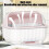 Πλαστική βάση οργάνωσης πιάτων κουζίνας για αποστράγγιση 35x28x26cm 6