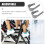 Exercise Bike Pedal Straps Adjustable 4 Pairs 5