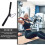 Pull-up Bar with Pull-down Rod and Triceps Trainer Steel 2