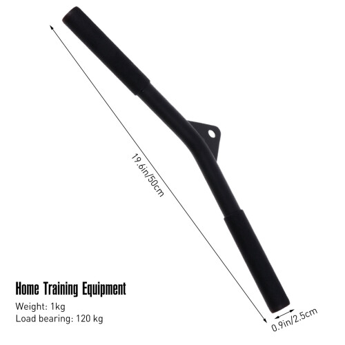 Pull-up Bar with Pull-down Rod and Triceps Trainer Steel 2