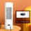 Electric Space Heater Vertical 1000W 2 Modes 6