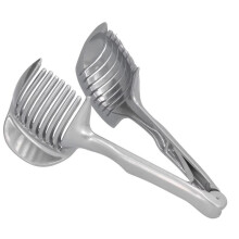Multifunctional Manual Fruit and Vegetable Chopper 18x8cm Silver