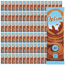 Options Belgian Chocolate Hot Drink Powder, 100 x 11g Sachets