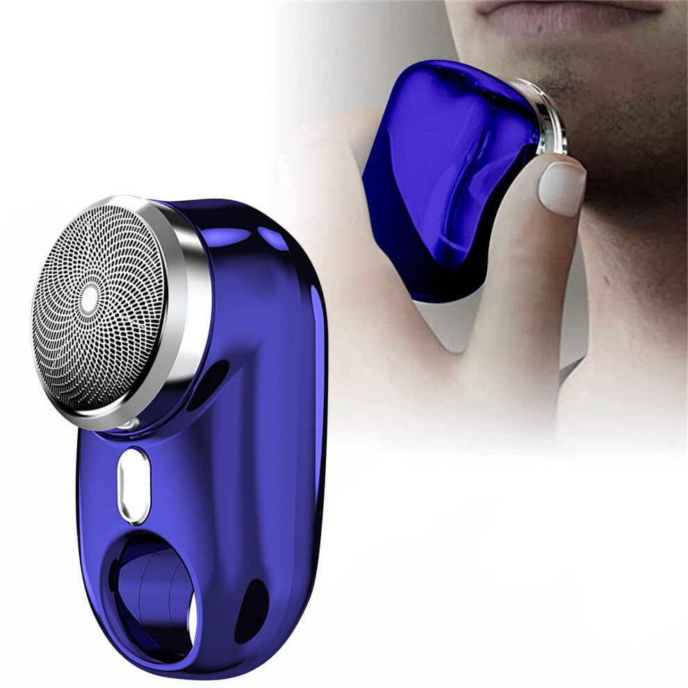 Ozmmyan Mini Electric Shaver Portable Rechargeable Beard