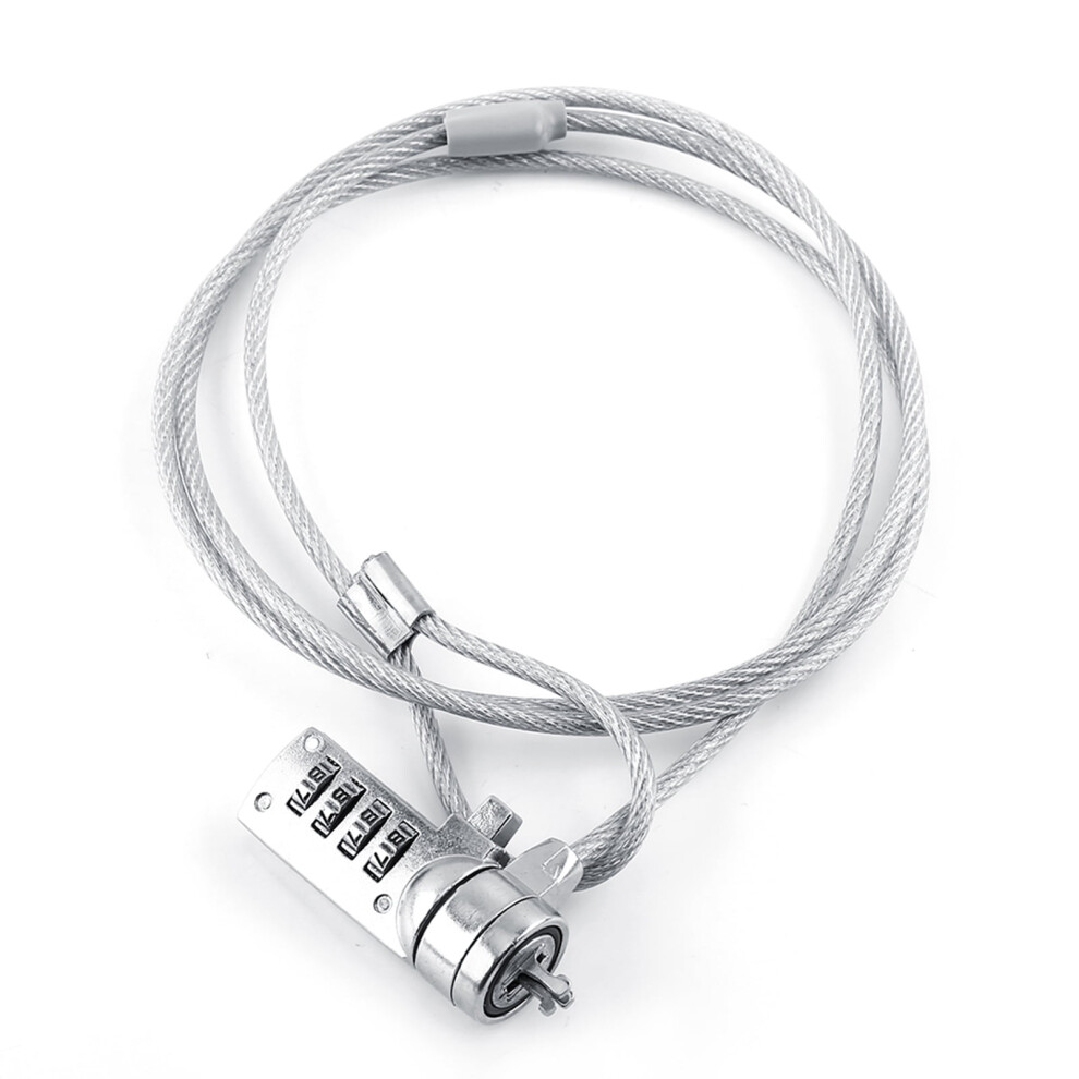 Cable De Seguridad Para Portã¡Til Con Combinaciã³N De 4 971050887197