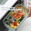Bento Box Adult Lunch Container with 2 Compartments and 8