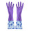 Quinlirra reusable cleaning gloves rubber extra-thick long 4
