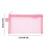 Transparent mesh pencil case zippered large capacity 2