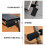Leg Extension Machine Foot Pads Sponge Replacement 6pcs 3