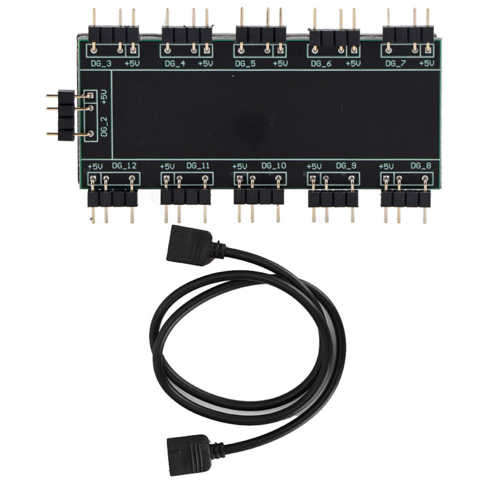 Okby Rgb Hub Pc Placa Base 10 Canales 5V 3-Pin 971050887371