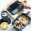 Porte-aliments bleuissant pour four à micro-ondes, type séparé 4