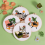 Embroidery Kit for Beginners with Cat Design 5 Sets 3