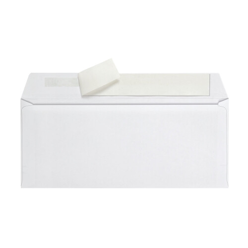 Office Depot Clean Seal Envelopes #10 White 500 per Box 1