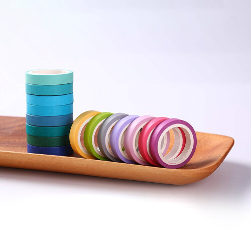 Σετ Ταινίας Washi Tape Διακοσμητική Ταινία Μασκαρίσματος DIY 40 Ρολά 1