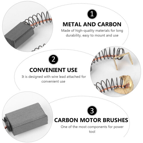Carbon Brush for Electric Drill Rotary Tool 30 PCS 2
