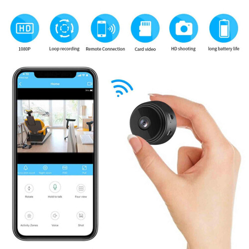 Wireless Outdoor WiFi Security Camera with Night Vision5pcs 1