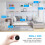 Wireless Outdoor WiFi Security Camera with Night Vision5pcs 5