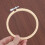 Linaichen Stickrahmen 13 cm Kreuzstichrahmen 4