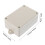 Outdoor Electrical Junction Box White Plastic 5
