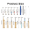 Punch Needle Kit Wooden Adjustable for Beginners 2