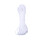 Witte elastische band, 3 mm rond, handgemaakt 2