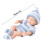 Rebornpop voor peuters, 18 cm, zacht rubber 3