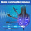 Okeba gaming headset over-ear with mic blue 3