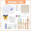 Punch Needle Kit Adjustable Tool 35 Pieces 7
