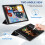 Läderfodral till iPad 10, 9, 8, 7, Pro Air 3