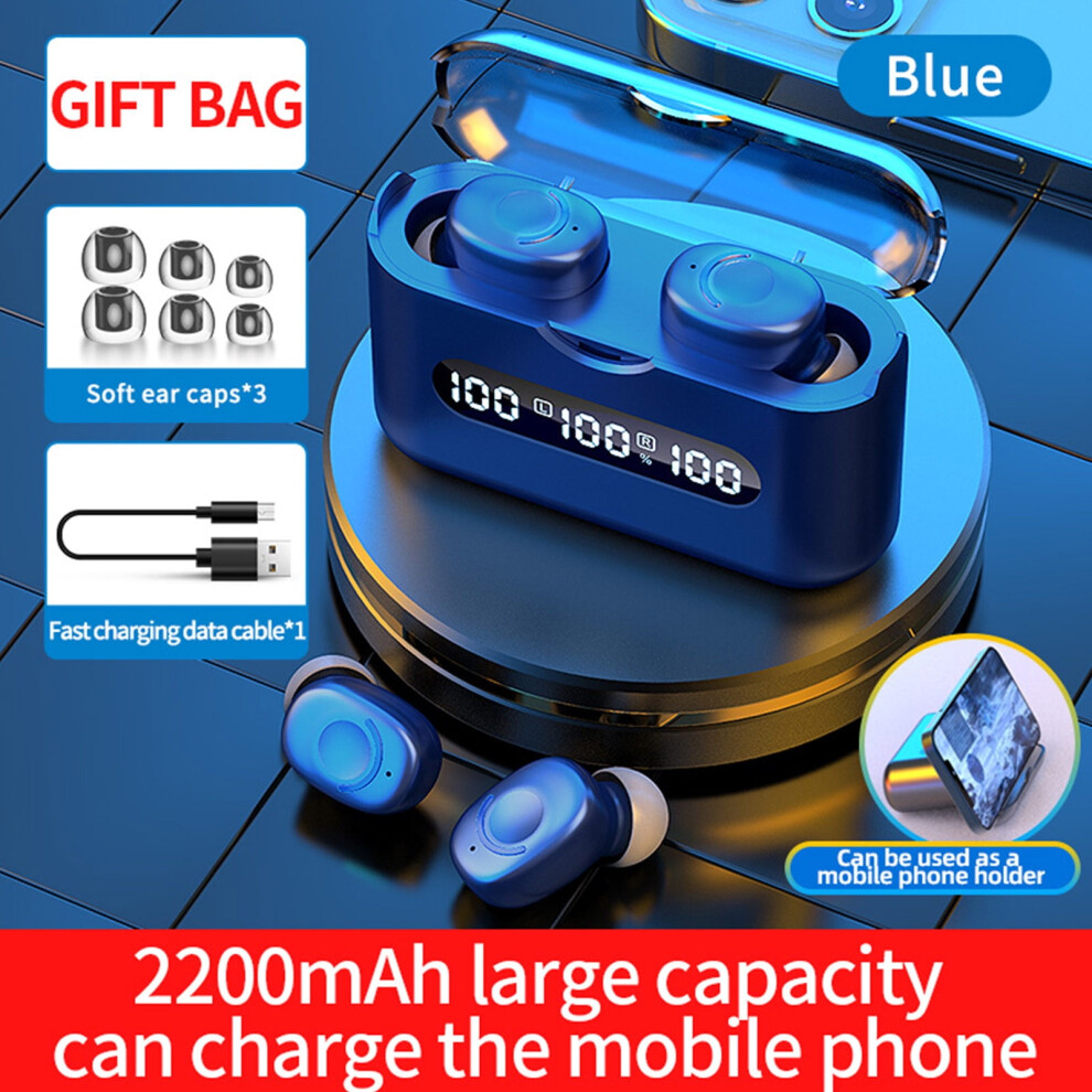 Eqwljwe Wireless Bluetooth Headset With Power Bank Charging 9104145886749