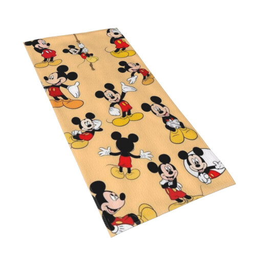 Toalhas de mão Mickey Mouse, absorventes, para banheiro, 30x60cm (12x24 polegadas) 2